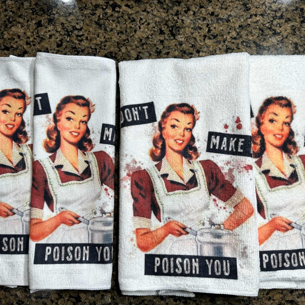 Customized kitchen towel set - Picture 2 of 3